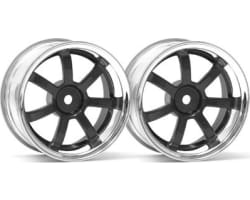 Rays Gram Lights 57s-Pro chrome/Black 3mm Offset photo