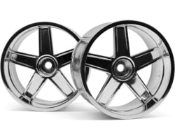 LP32 Wheels MF Type Chrome 6mm Offset (2) photo