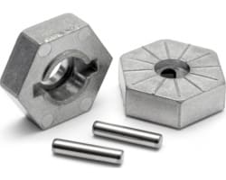 Hex Wheel Hub 17mm Silver Svg X photo