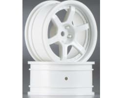 HPI112813 HRE C106 Wheels 26mm White 6mm Offset 12mm hex photo