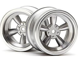 Vintage 5-Spoke Wheels 31mm Matte chrome (2) photo