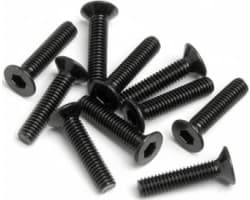 Flat Head Screw M2.5x12mm Hex Socket Firestorm(10) photo