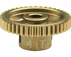 41t 64p Hard Anodized 7075 Pinion Gear photo