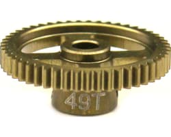 49t 64p Hard Anodized 7075 Pinion Gear photo
