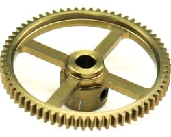 67t 64p Hard Anodized 7075 Pinion Gear photo