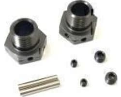 Wheel Hub (Wide/Gunmetal/2pcs/MP10) IFW625WB photo