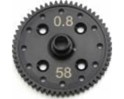 Light Weight Spur Gear(0.8m/58t/Mp10/W/If403c) Ifw639-58s photo