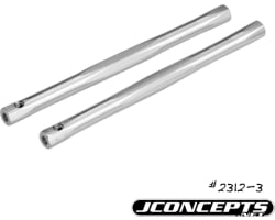 RC10 Diamond Nose Brace Tube Silver (2) photo