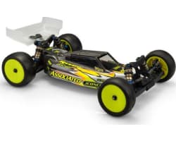 F2 - RC10b7 Body W/ Carpet/Turf/Dirt Wing Light-Weight Clear photo