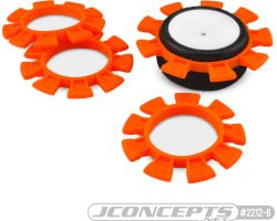 Satellite Tire Gluing Rubber Bands - Orange photo