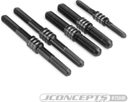 Titanium Turnbuckle Set: Mugen MBX-8 Fin Black (5) photo