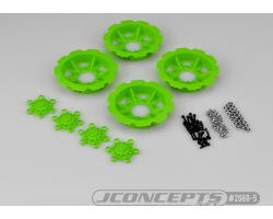 JCO2668-5 Tracker Wheel Discs 4pc Green photo