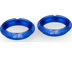 Fin 13mm Shock Collar Blue Fits Team Associated 13mm Shock Bo photo