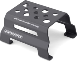 Jconcepts Metal Car Stand Fits 1:10th & 1/8th Vehicles Gray photo