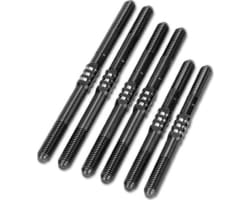 Schumacher Cougar LD3 Fin turnbuckle kit - stealth black photo