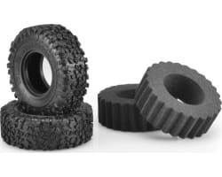 Green Compound 4.19 inch OD `Landmines` RC truck tires (pair) photo