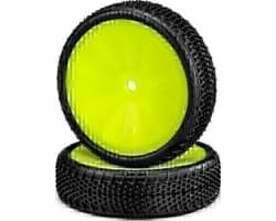 Fuzz Bite Lp 2WD Front Pre-Mounted On 3376y Wheels Fits 1:10th photo