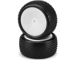 Nessi Pink Compound Pre-Mounted On 3348w Wheels Fits 1/10th R photo