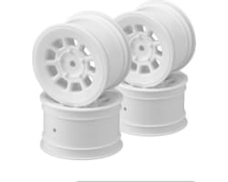 9 shot 2.2 rear wheel white - 4pc photo