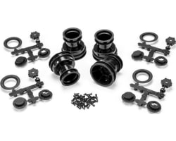 Mini-Tribute Wheel W/Hex Adaptor Covers Mock Bead Lock 4 pieces photo