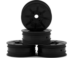 RC10 Pioneer 2.2 Bearing Front Wheels (Black) (4) photo