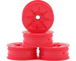 RC10 Pioneer 2.2 Bearing Front Wheels (Pink) (4) photo