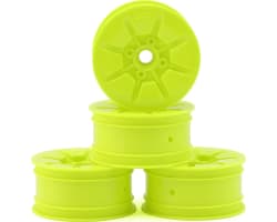 RC10t Pioneer 2.2 Narrow Front Wheels (Yellow) (4) photo