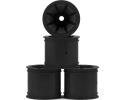 RC10t Pioneer 2.2 Bearing Front Wheels (Black) (4) photo