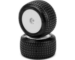 Dirt Trac Mini - green compound pre-mounted white wheels Fits - photo