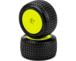 Dirt Trac Mini - green compound pre-mounted yellow wheels Fits - photo