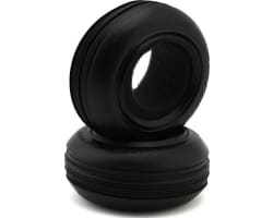 Carvers - Green Compound Tire Fits 2.2 Narrow RC10t Front Wheel photo