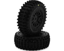 Arrma Typhon Grom Magma Pre-Mounted Tires (2) (Yellow) photo