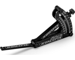 Floating Ride-Height & Droop Guage Black Fits 1/10th and 1/8th photo