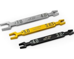 Combo Open Wrench Set 3 pieces 3.0/4.0 3.63/5.0 4.0/7.0 Fits 1 photo