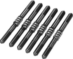 RC10b7 3.5x48mm Fin Titanium Turnbuckle Stealth Black 6pc photo