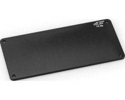 RC10b7 Aluminum Electronics Plate 12.3g Black Fits RC10b7 photo