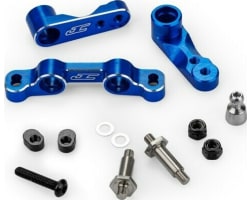 RC10b7 / RC10b7d Steering Kit Blue photo