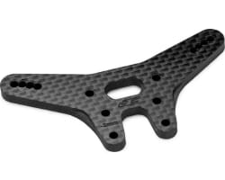 RC10B7 -2mm carbon fiber rear shock tower - black photo