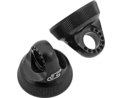 Fin 12mm V2 Shock Cap Black 2 Pieces photo