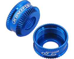 Fin VCS Shock Bottom Cap Blue 2 :B5M T5M SC5M B6 photo