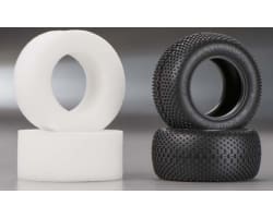 Double Dees 1.7 Inch RC10 Hazard Rear Tire Green photo