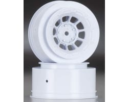 Hazard Slash 2WD Front Wheel White (2) photo