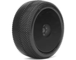 Red Devil 1/8 Buggy Tires Mounted On Black Dish Rims Ultra Soft photo