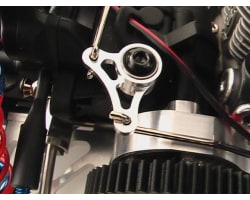 Silver Alum. Throttle Link Arm Jato photo