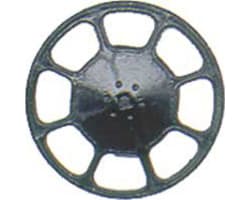 HO Brake Wheel Modern/Black 8 photo