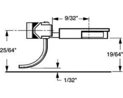 HO Multi-Purpose Coupler 9/32 Under 2pr photo