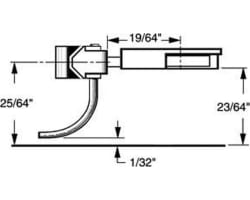 HO Multi-Purpose Coupler 9/32 Center 2pr photo