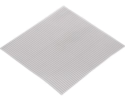 Stainless Steel Grille Mesh (Rectangle Cut) photo