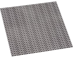 Stainless Steel Grille Mesh (Black) (Hex Stripe) photo