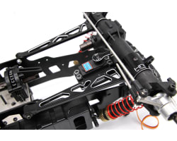 Aluminum Steering Servo Mount & SS Rods Kyosho Fo-Xx Mad Force photo